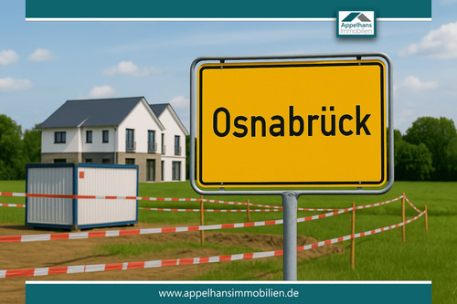 Osnabrück Ortsschild KI Image - Attraktive DHH am Lüstringer Berg!