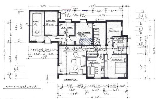 Souterrain/Einliegerwohnung - 