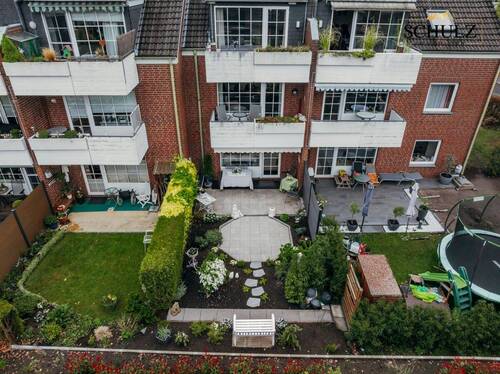 Terrasse und Garten - Charmante Erdgeschosswohnung mit Garten in Bad Zwischenahn zu verkaufen