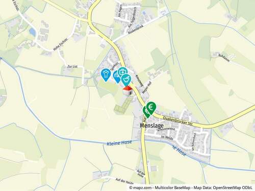 Geolyzer Kartenausschnitt - 