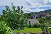 Ostterrasse - Freistehendes Einfamilienhaus mit wunderschönem Ausblick nahe Karlsruhe