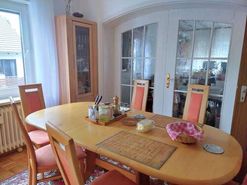 Essbereich mit Zugang Wohnen - 3,5-Zimmer ETW mit Balkon in Rednitzhembach Wohnung kaufen