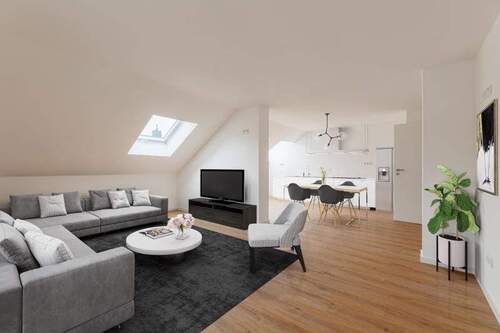 Dachgeschoss 1 - 1 Zimmer Gewerbeobjekt (Büro, Produktion, Verkauf) in Peißenberg