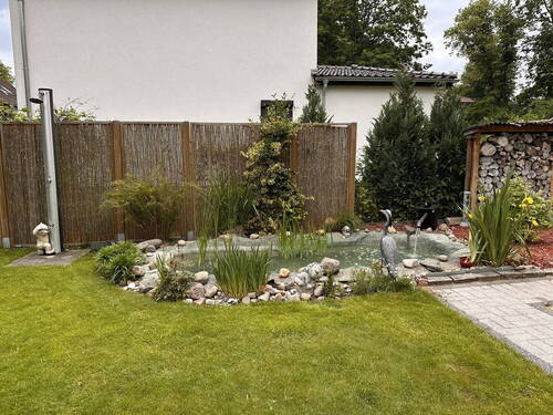 Gartendusche/Gartenteich - 
