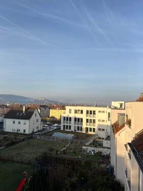 Ausblick vom Balkon aus - 