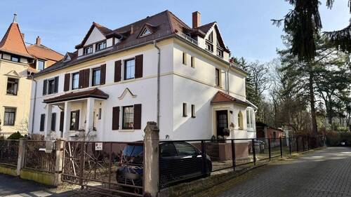 Hausansicht - Reihenendhaus mit 125,80 m&sup2; in Dresden zum Kaufen