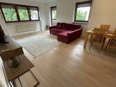 Wohnzimmer - Etagenwohnung mit 75,00 m&sup2; in München zur Miete
