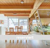 Wohnen über den Dächern: 3-Zimmer-Dachgeschosswohnung mit sonniger Dachloggia - Philippsburg