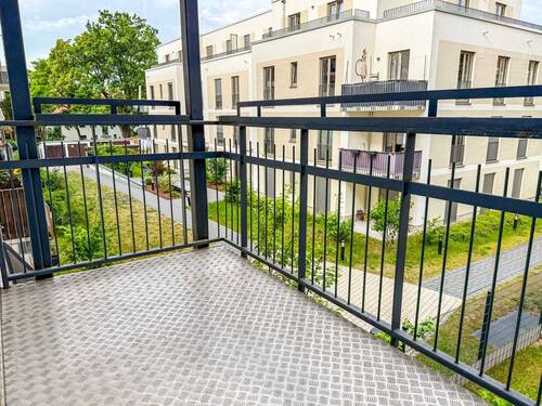 Balkon - Etagenwohnung mit 85,20 m&sup2; in Leipzig zur Miete