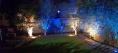 Garten Ambiente abends - Einfamilienhaus mit 122,00 m² in Langenfeld zum Kaufen