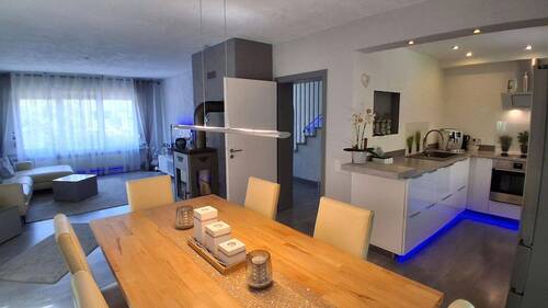 Wohnraum offen gestaltet - 