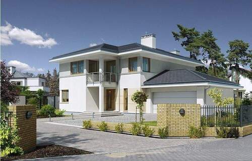 Straßenansicht - Hier fühlen Sie sich zu Hause - 622.900,00 EUR Kaufpreis, ca.  169,00 m² Wohnfläche