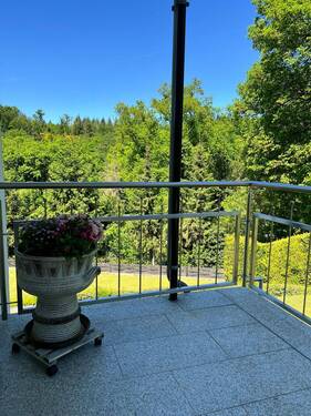 Blick vom Hauseingang - 4 Zimmer Einfamilienhaus in Kreuzau