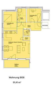 Unbenannt-1.jpg - 3 Zimmer Etagenwohnung zur Miete in Rothenburg ob der Tauber