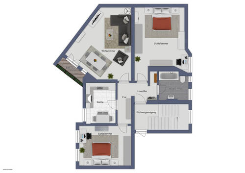 Wohnung - 