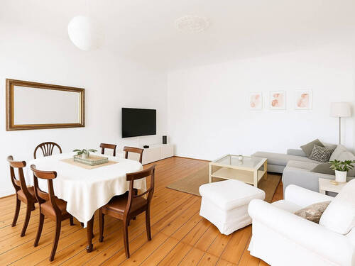 Living room 2 - 3 Zimmer Etagenwohnung in Berlin
