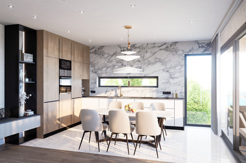 Küche - 4 Zimmer Etagenwohnung in Okrug Donji