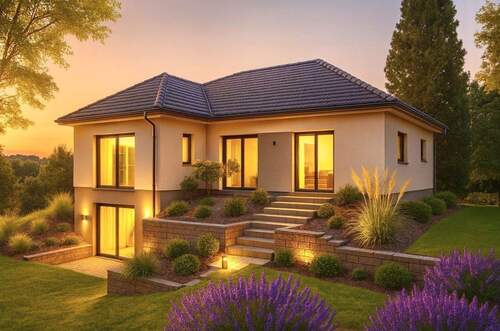 Bungalow mit Wohnkeller - Sofort verfügbares Baugrundstück ca. 750 m² - ohne Bebauungsplan