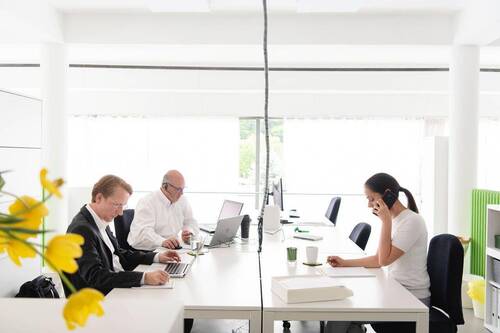 flexible Arbeitsplätze - 