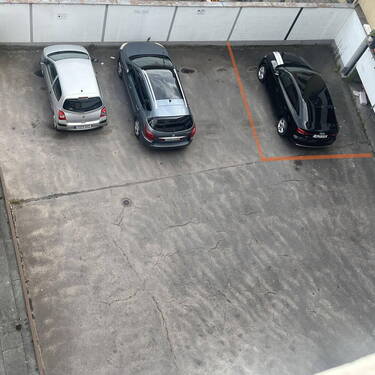 KFZ - Stellplatz Ansicht vom B - 