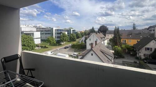 Aussicht vom Balkon - 