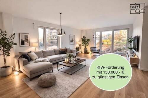 Wohnen - B&B Immobilien: Wohnen auf dem Petrisberg - Attraktive KfW-Förderung