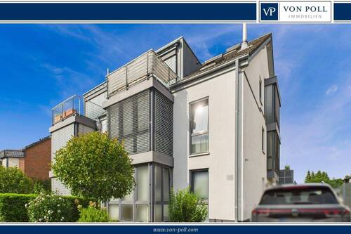 Straßenansicht - Sonnendurchflutete 3-Zimmer-Wohnung mit großem Balkon in bester Lage von Hürth-Efferen