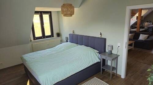 Schlafzimmer mit Mainblick - 
