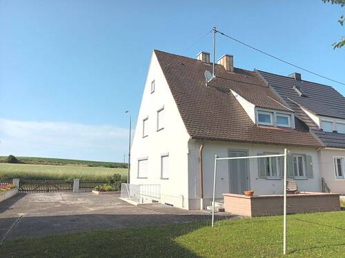 Südseite - 5 Zimmer Doppelhaushälfte zum Kaufen in Pöttmes