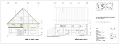 Wohnhaus Ansicht Süd West - 