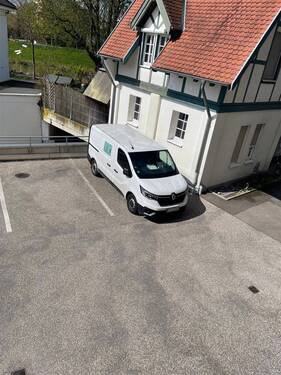 Stellplatz (da wo der Bus steht) - 