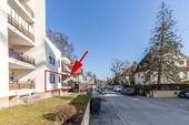 Blick i.d. Geyerspergerstraße - 2 Zimmer Etagenwohnung zur Miete in München