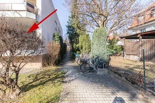 2. Eingang zur Whg. v.d. Geyerspergerstraße - 2 Zimmer Etagenwohnung in München