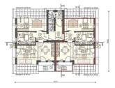 Grundriss 1. DG Whg. 4 rot markiert.jpg - 2 Zimmer Etagenwohnung in Zingst