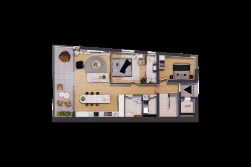 2. Obergeschoss D2 - 