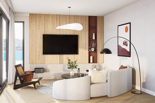 Wohnzimmer - 3 Zimmer Terrassenwohnung in Okrug Donji