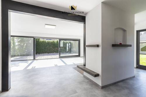 Blick in den Wohnbereich - 