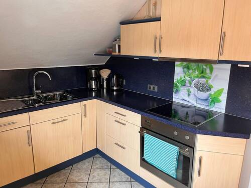 Küche im Dachgeschoss - 