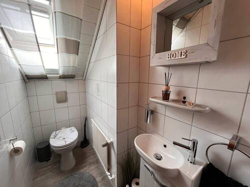 WC im Dachgeschoss - 