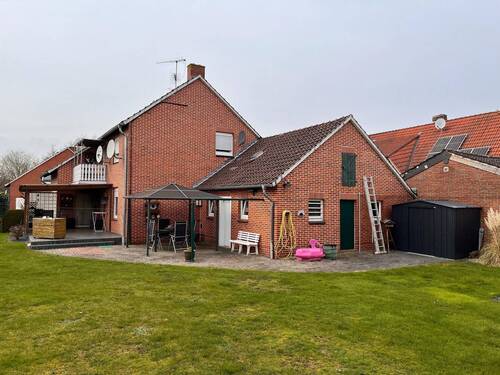 Seitliche Ansicht - Mehrfamilienhaus, Wohnhaus mit 143,00 m&sup2; in Wietmarschen zum Kaufen