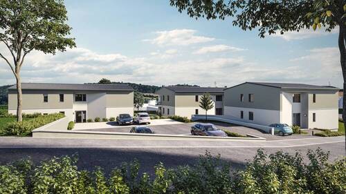 Bild 1 - NEUBAU 2-Zimmer-Eigentumswohnung MIT TERRASSE UND GARTENANTEIL B1