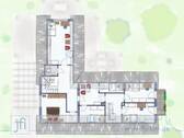 Grundriss Obergeschoss - 