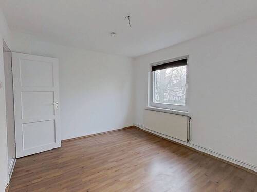 Ansicht II: Schlafzimmer I - 3- Zimmer mit 53,70 m&sup2; in Nordenham zur Miete
