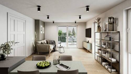 Wohnen / Essen - 4 Zimmer Etagenwohnung in Ellingen Bay