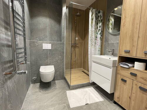 Badezimmer - Etagenwohnung mit 57,00 m&sup2; in Recklinghausen zur Miete