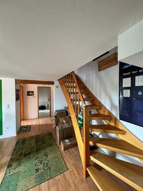 Wohnzimmer 2 - Charmantes Wohnen im historischen Flair: 2,5-Zimmer-Wohnung in Poppenreuth