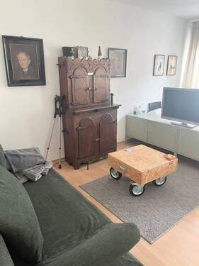 Wohn-Schlafraum.jpg - 1 Zimmer Etagenwohnung zur Miete in Nürnberg