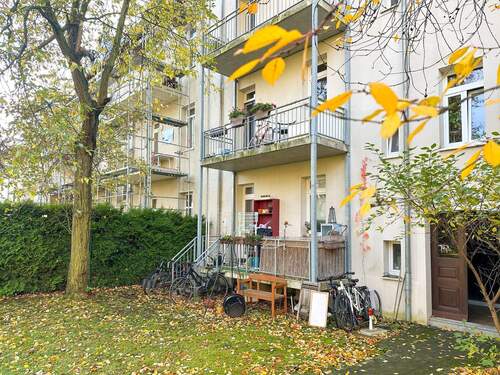 Großer Balkon - 2 Zimmer Etagenwohnung zum Kaufen in Leipzig