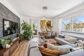 Wohnzimmer - 3 Zimmer Etagenwohnung zum Kaufen in Düsseldorf / Holthausen