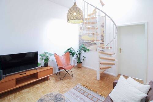 Wohnzimmer - Etagenwohnung mit 47,00 m² in Leipzig zum Kaufen